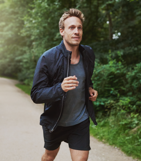 Bild-Mann-joggen