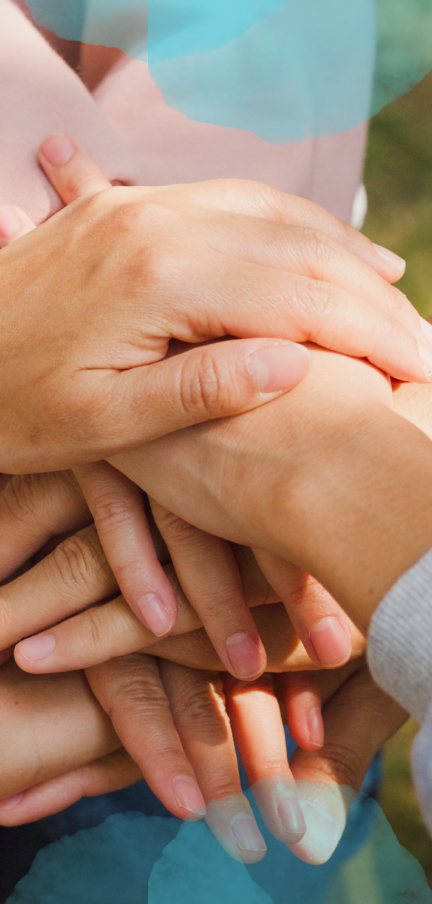 Bild-Hände-Berührung