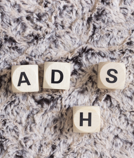 Bild-Buchstaben-ADHS